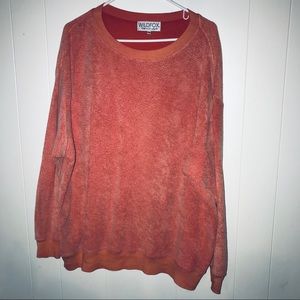 Wildfox oversized beach sweatshirt